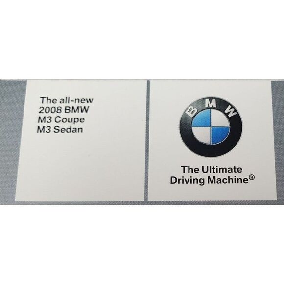 Dealership Brochure Catalog 2008 BMW 3 Series Sedan Original Car Sales Promotion - Picture 3 of 8